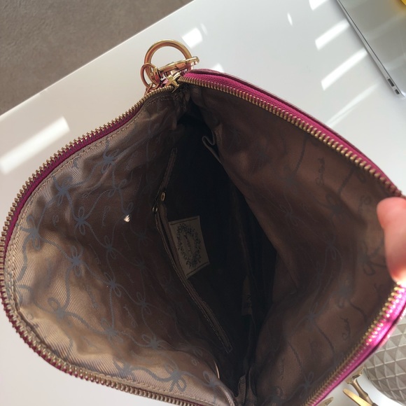 Salad Calf leather pink crossbody bag - Picture 5 of 5